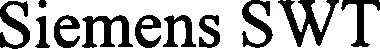 Official representation of trade mark WO0000000873687 — Siemens SWT