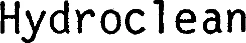 Official representation of trade mark WO0000000668513 — Hydroclean