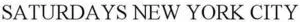 Official representation of trade mark WO0000001383993 — SATURDAYS NEW YORK CITY