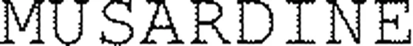 Official representation of trade mark WO0000001287857 — MUSARDINE