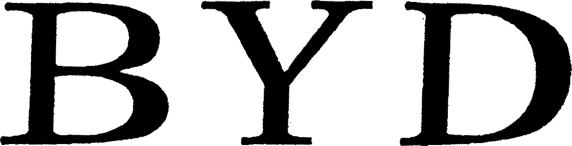 Official representation of trade mark WO0000000913099 — BYD