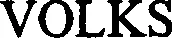 Official representation of trade mark WO0000000892643 — VOLKS