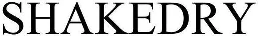Official representation of trade mark WO0000001319340 — SHAKEDRY
