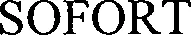 Official representation of trade mark WO0000001333602 — SOFORT
