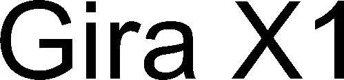 Official representation of trade mark WO0000001354848 — Gira X1