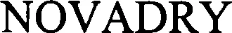 Official representation of trade mark WO0000000916134 — NOVADRY