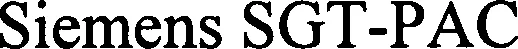Official representation of trade mark WO0000000871629 — Siemens SGT-PAC