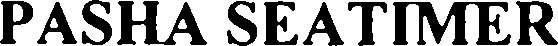 Official representation of trade mark WO0000000897007 — PASHA SEATIMER