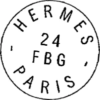 Official representation of trade mark WO0000000800189 — HERMES 24 FBG PARIS