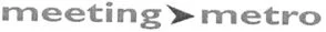 Official representation of trade mark WO0000000835581 — meeting metro