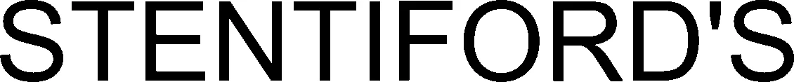 Official representation of trade mark WO0000001330866 — STENTIFORD'S