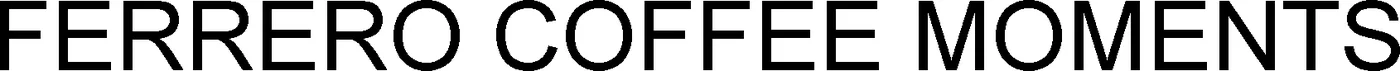 Official representation of trade mark WO0000000891637 — FERRERO COFFEE MOMENTS