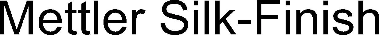 Official representation of trade mark WO0000001941174 — Mettler Silk-Finish
