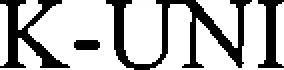 Official representation of trade mark WO0000001381176 — K-UNI