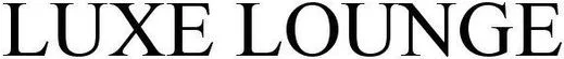 Official representation of trade mark WO0000001289601 — LUXE LOUNGE