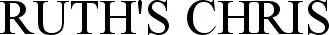 Official representation of trade mark WO0000000850161 — RUTH'S CHRIS