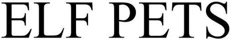 Official representation of trade mark WO0000001334188 — ELF PETS