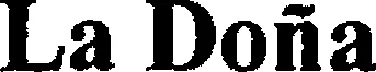 Official representation of trade mark WO0000000885975 — La Doña