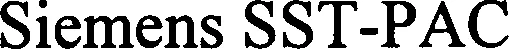 Official representation of trade mark WO0000000871628 — Siemens SST-PAC