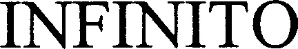 Official representation of trade mark WO0000000784713 — INFINITO