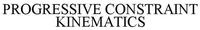 Official representation of trade mark WO0000001381110 — PROGRESSIVE CONSTRAINT KINEMATICS