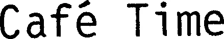 Official representation of trade mark WO0000000655783 — Café Time