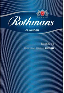 Official representation of trade mark UK00003084454 — Rothmans of London BLEND 55 EXCEPTIONAL TOBACCOS  SINCE 1890