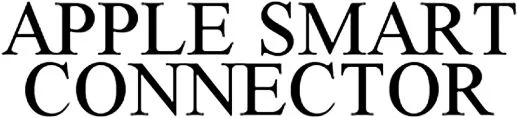 Official representation of trade mark WO0000001294728 — APPLE SMART CONNECTOR