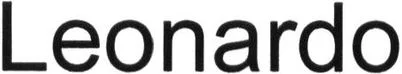 Official representation of trade mark WO0000001301813 — Leonardo
