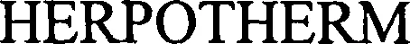 Official representation of trade mark WO0000000873714 — HERPOTHERM