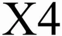 Official representation of trade mark WO0000001347593 — X4