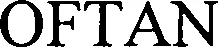 Official representation of trade mark WO0000000887603 — OFTAN