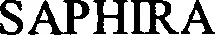 Official representation of trade mark WO0000001277691 — SAPHIRA