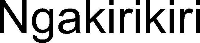 Official representation of trade mark WO0000001316600 — Ngakirikiri